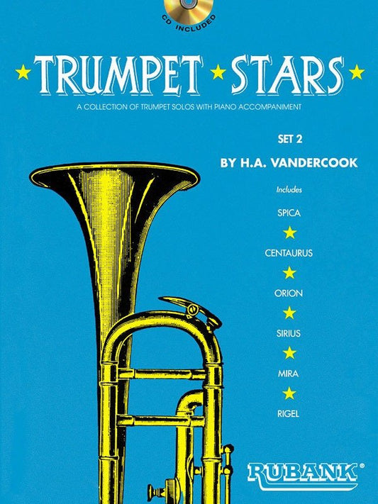 Vandercook: Trumpet Stars Set 2 — Book/CD (Rubank Publications)