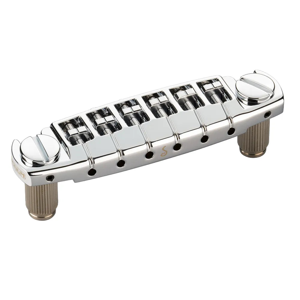 Schaller Signum Electric Guitar Bridge Chrome with Adjustable Saddles