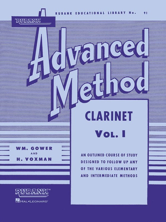 Rubank Advanced Method — Clarinet Vol. 1 (Rubank Publications)