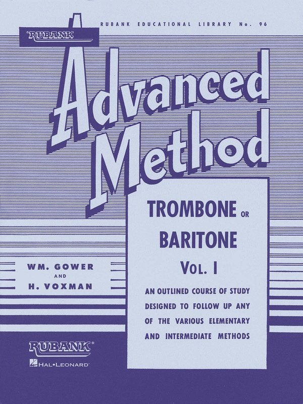 Rubank Advanced Method — Trombone Vol. 1 (Rubank Publications)