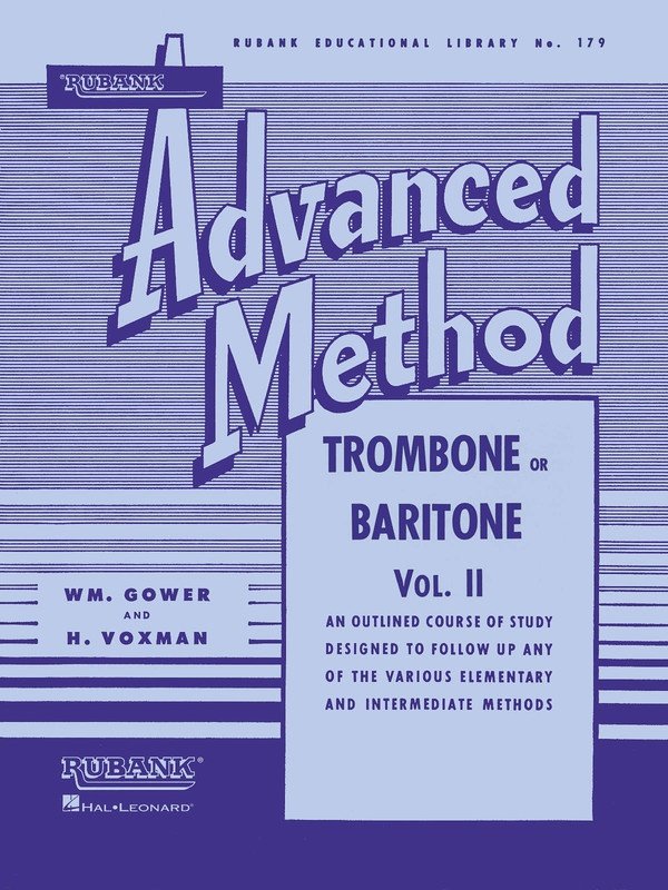 Rubank Advanced Method Trombone Vol 2 (Rubank Publications)