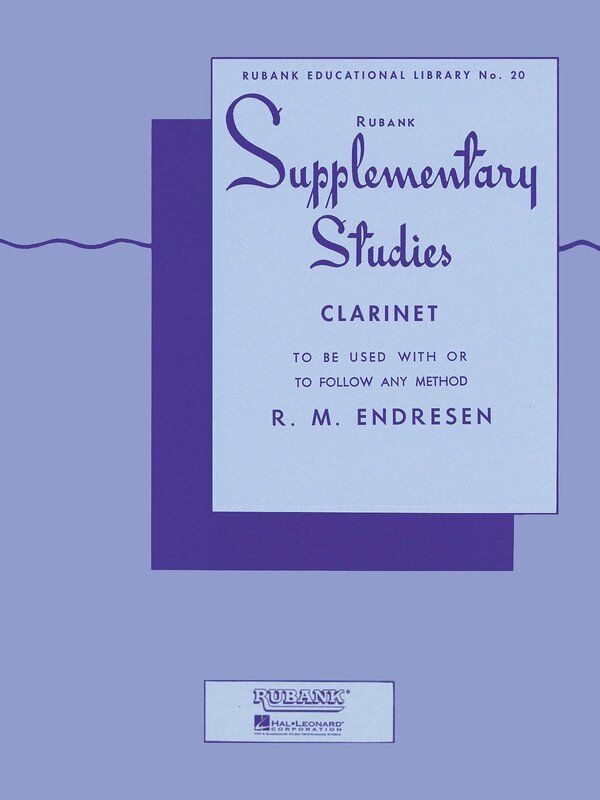 Supplementary Studies for Clarinet by Rubank Publications, 24 Pages
