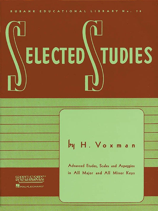 Selected Studies For Clarinet (Rubank Publications)