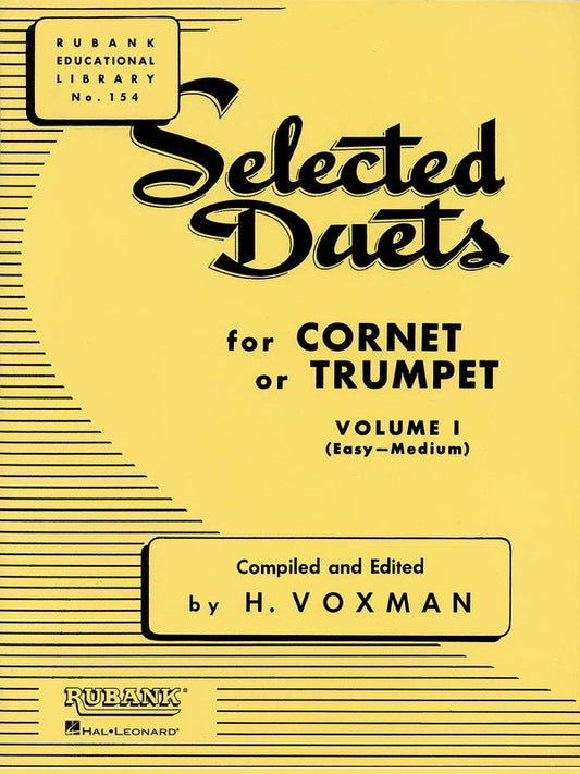 Selected Duets Vol 1 Trumpet Easy/Medium (Rubank Publications)