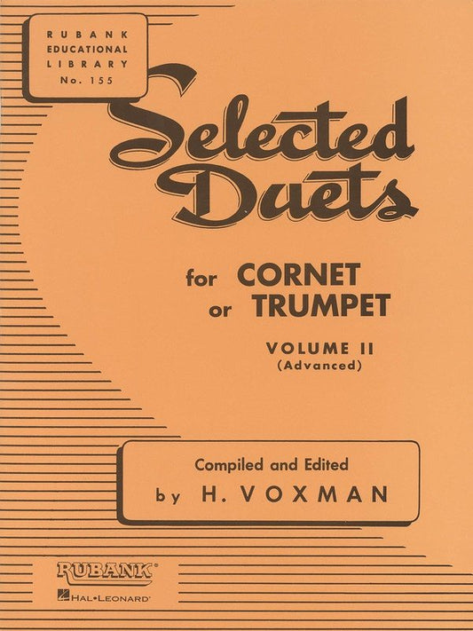 Selected Duets Vol. 2 — Trumpet, Advanced (Rubank Publications)