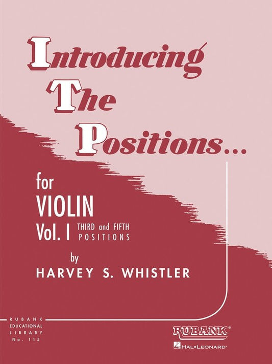 Introducing the Positions for Violin Book 1 (Rubank Publications)