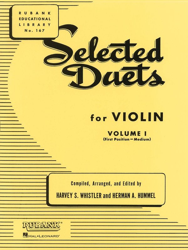 Selected Duets Vol. 1 — Violin, Easy/Medium (Rubank Publications)