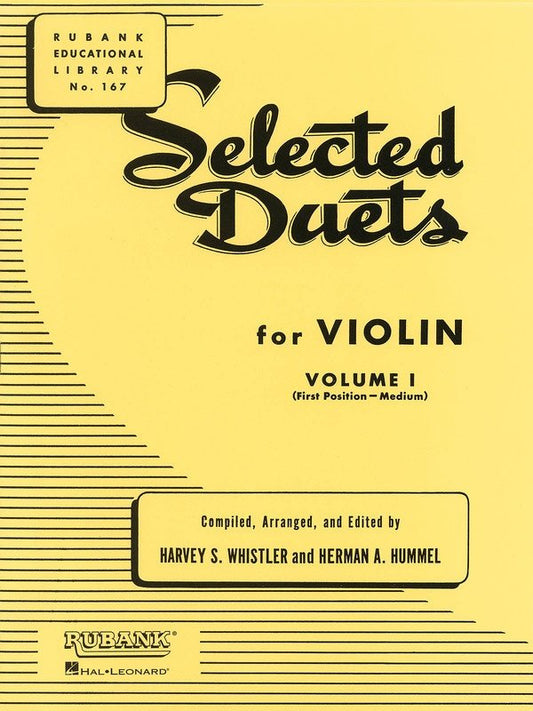 Selected Duets Vol. 1 — Violin, Easy/Medium (Rubank Publications)