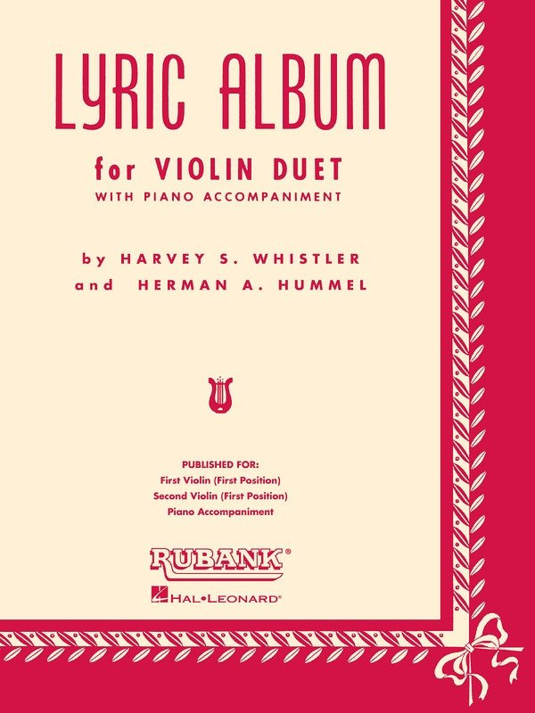 Lyric Album Vln Duet Collection/Pno (Rubank Publications)