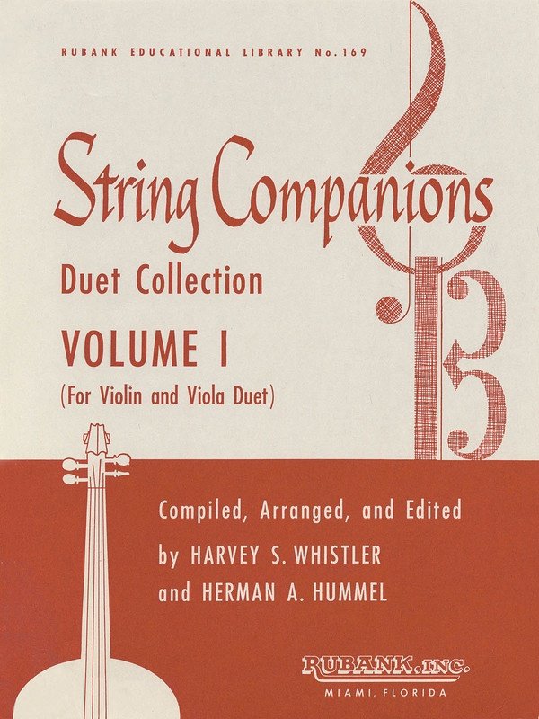 String Companions Vol. 1 — Violin and Viola Duet (Rubank Publications)