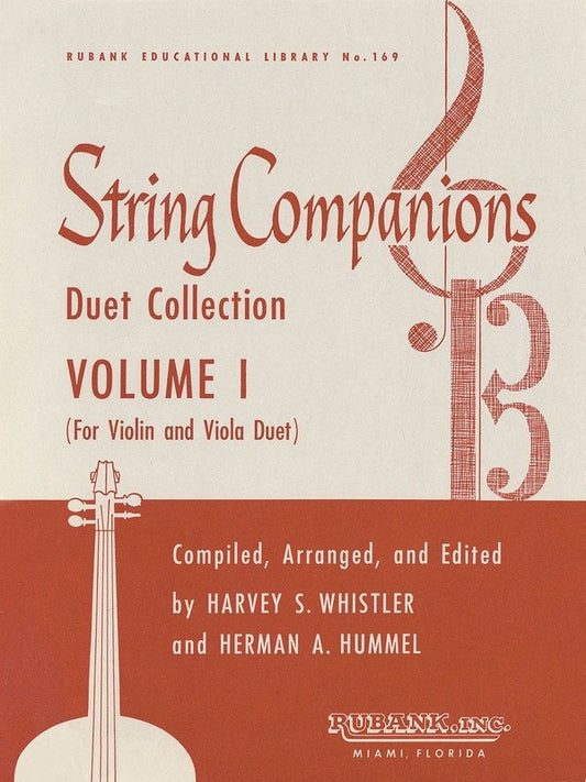 String Companions Vol. 1 — Violin and Viola Duet (Rubank Publications)
