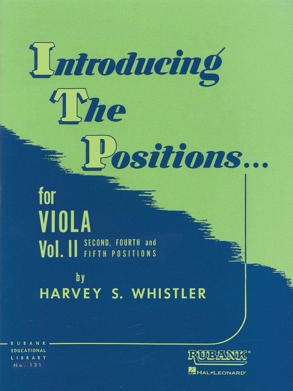 Introducing The Positions For Viola Bk 2 (Rubank Publications)