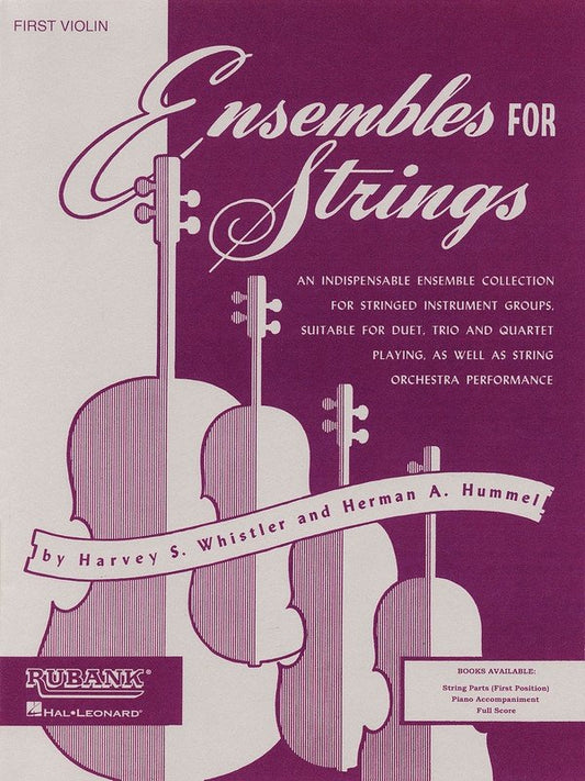 Ensembles for Strings — 1st Violin Part (Rubank Publications)