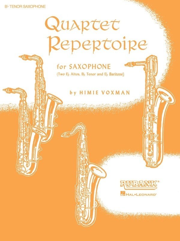 Quartet Repertoire Baritone Sax (Rubank Publications)