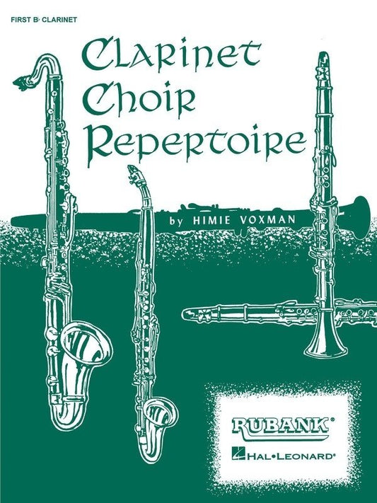 Clarinet Choir Repertoire Full Score (Rubank Publications)