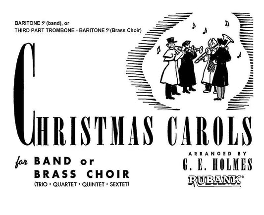 Christmas Carols for Band — Baritone BC (Rubank Publications)