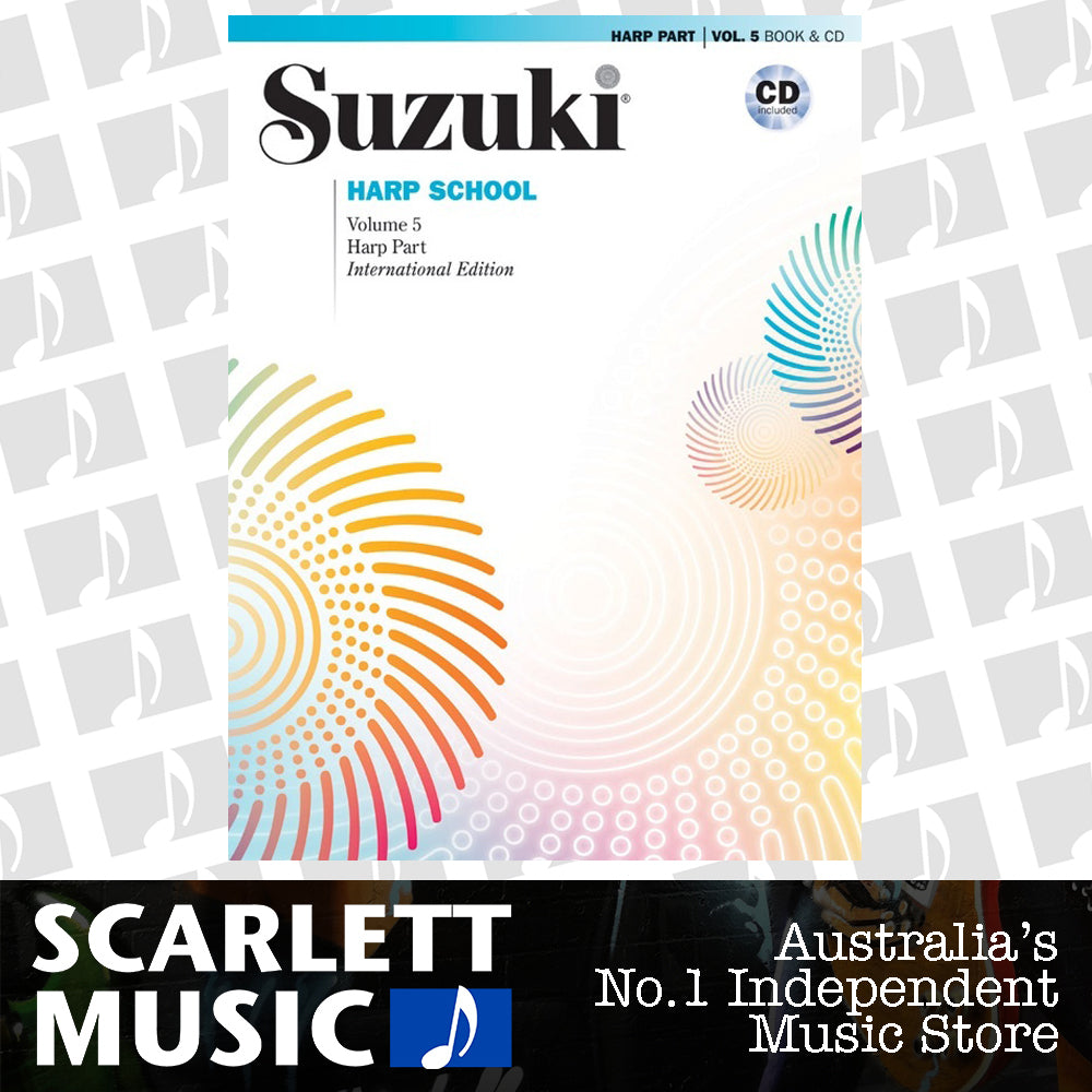 Suzuki Harp School Volume 5 Book/CD — view 2