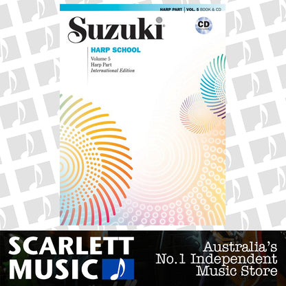 Suzuki Harp School Volume 5 Book/CD — view 2