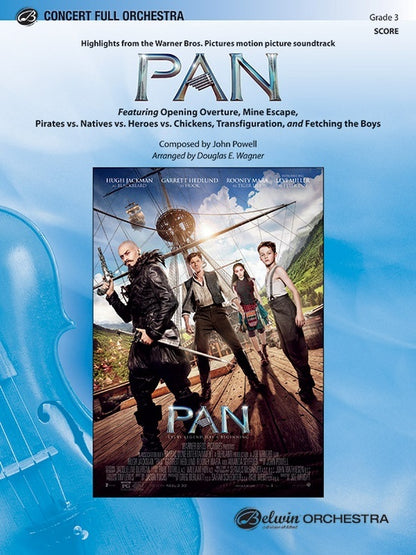 Pan: Highlights From The Soundtrack Full Orchestra Gr 3