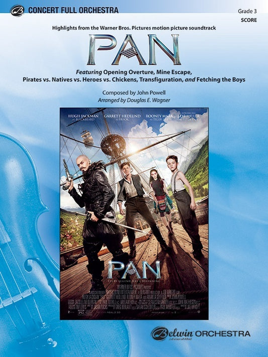 Pan: Highlights From The Soundtrack Full Orchestra Gr 3