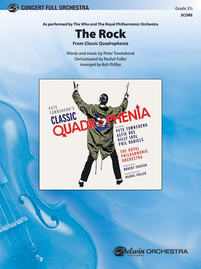 The Rock from Classic Quadrophenia Full Orchestra Grade 3.5 Score/Parts