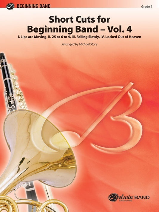 Short Cuts for Beginning Band No 4 - Concert Band Grade 1 - Arranged by Michael Story