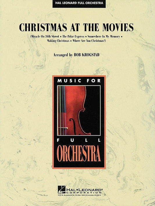Christmas at the Movies — Full Orchestra Grade 4 Score & Parts (Hal Leonard)