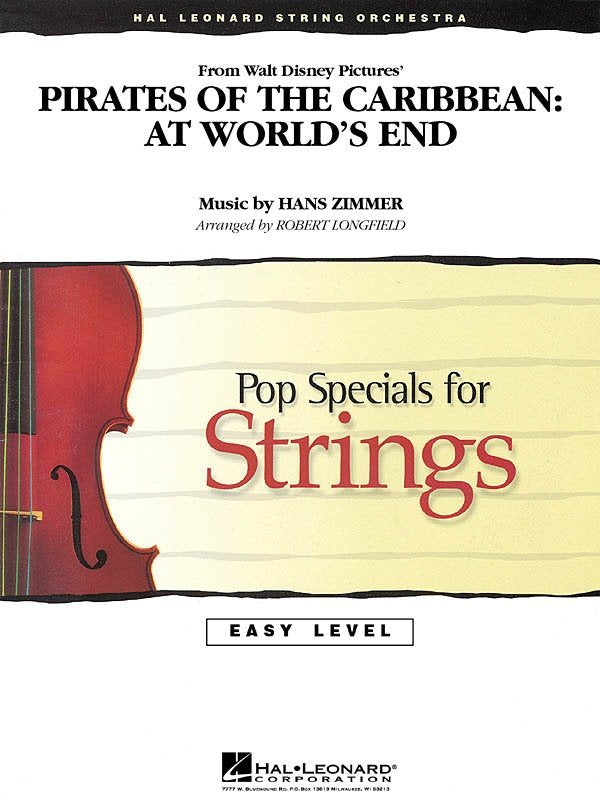 Pirates of the Caribbean: At World's End — String Orchestra Grade 2–3 (Hal Leonard)