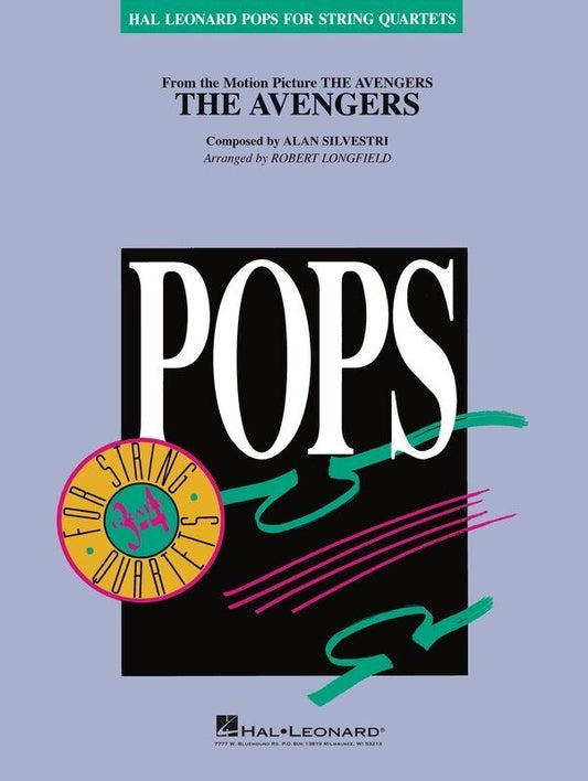 The Avengers String Quartet for Cello and Viola - Hal Leonard