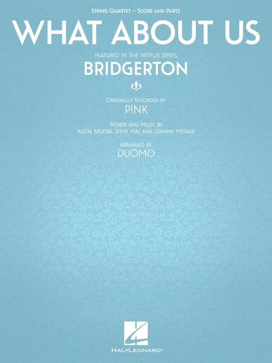What About Us For String Quartet (Featured In Bridgerton) Score/Parts (Viola|Cello|2 Violins)