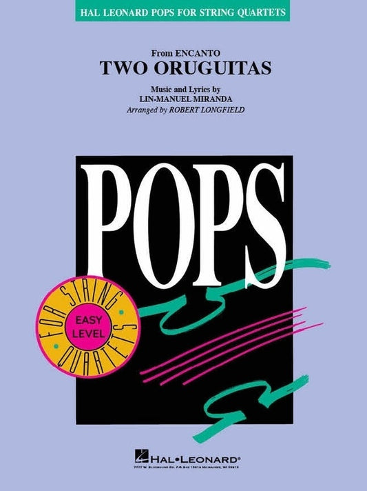 Two Oruguitas (From Encanto) String Quartet Sc/Pts Score/Parts (Viola|Cello|2 Violins)