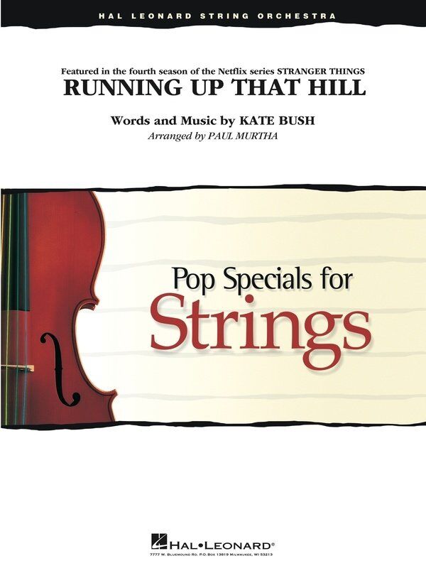 Running Up That Hill for String Orchestra SO3-4 SC/PTS by Hal Leonard