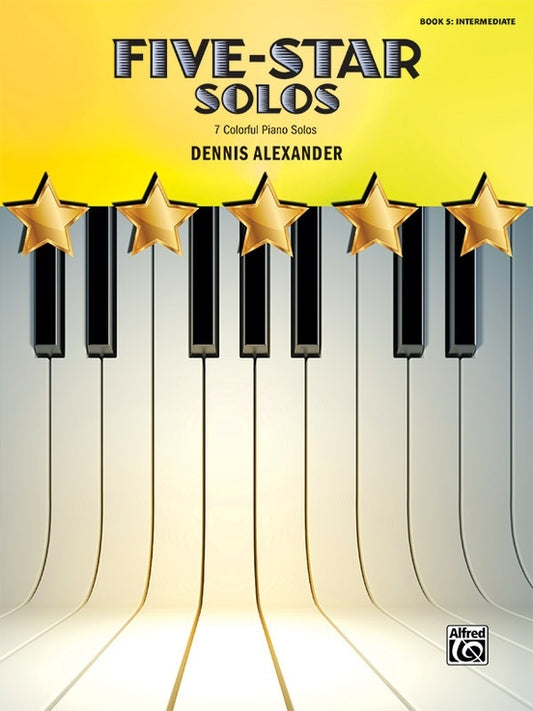 Five Star Solos Book 5 Piano
