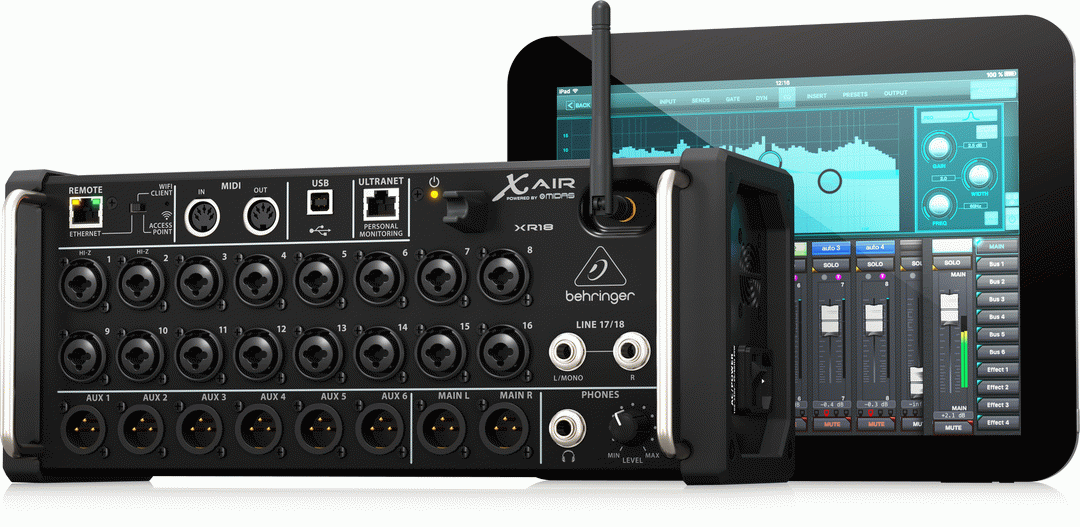 Behringer x Air Xr18 Digital Mixer — view 2