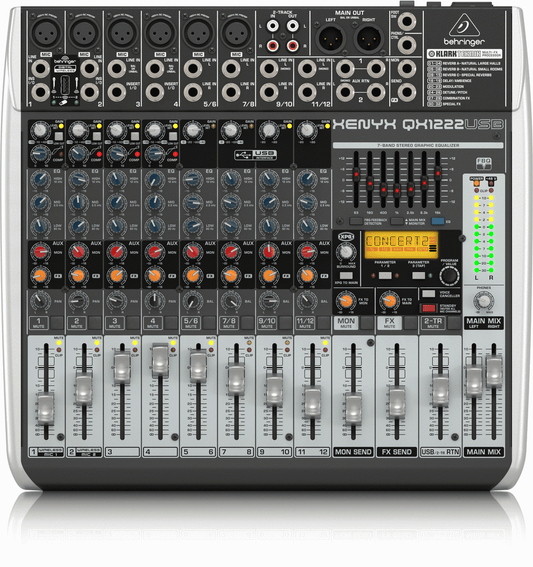 Behringer Xenyx Qx1222Usb Mixer