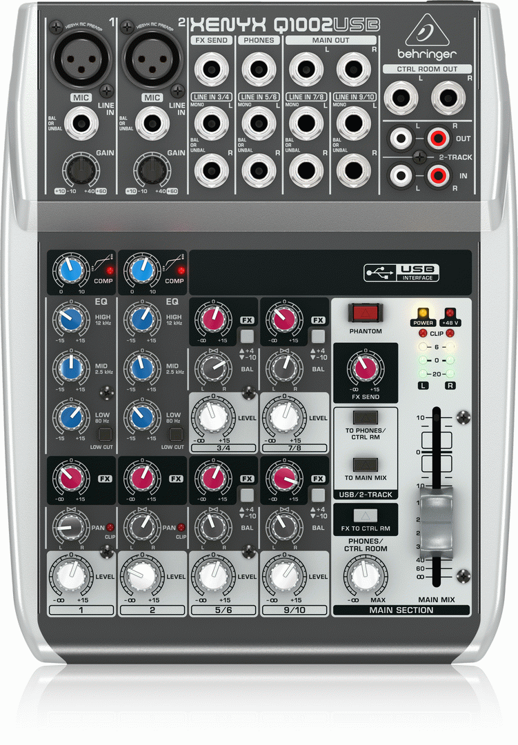 Behringer Xenyx Q1002Usb Mixer