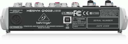 Behringer Xenyx Q1002Usb Mixer — view 3