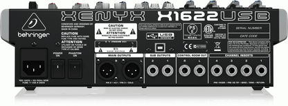 Behringer Xenyx X1622Usb Mixer — view 3