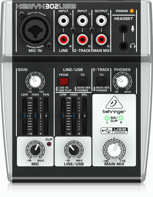 Behringer Xenyx 302Usb Mixer