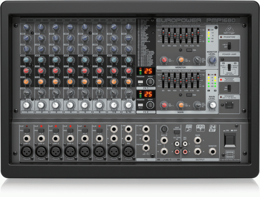 Behringer Europower Pmp1680s Pwred Mixer