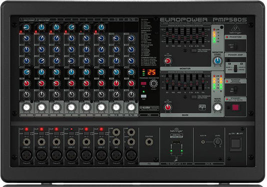 Behringer Europower Pmp580s Pwred Mixer