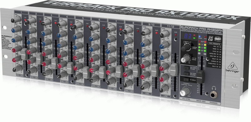 Behringer Eurorack Pro Rx1202Fx Mixer