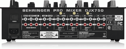 Behringer DJX750 Pro DJ Mixer — view 3