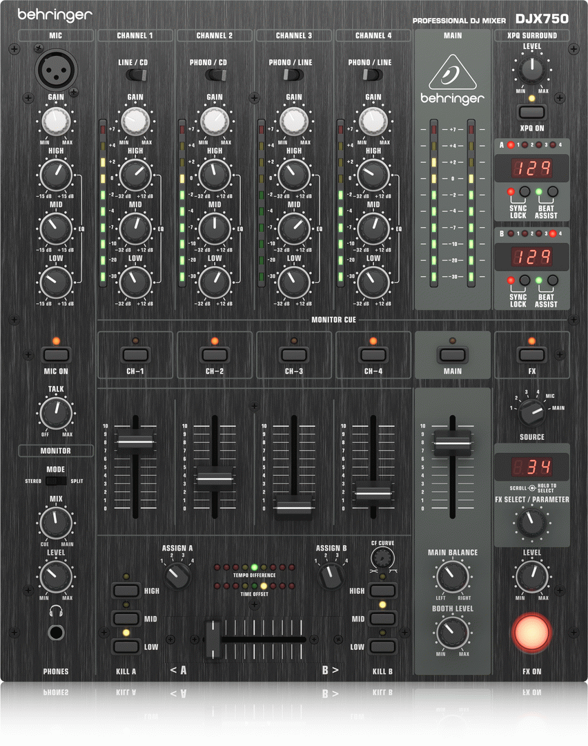 Behringer DJX750 Pro DJ Mixer