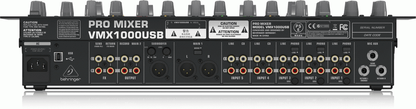 Behringer VMX1000USB Pro DJ Mixer — view 3