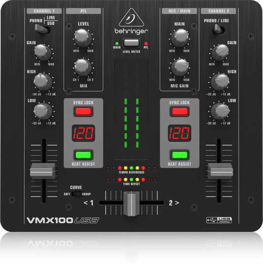 Behringer VMX100USB Pro DJ Mixer