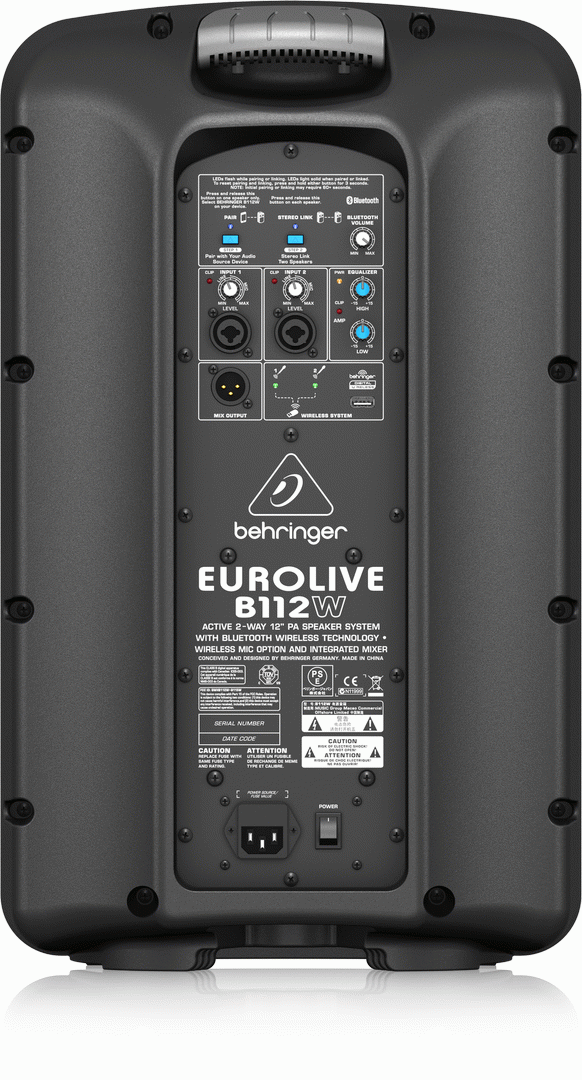 Behringer Eurolive B112W Speaker — view 3