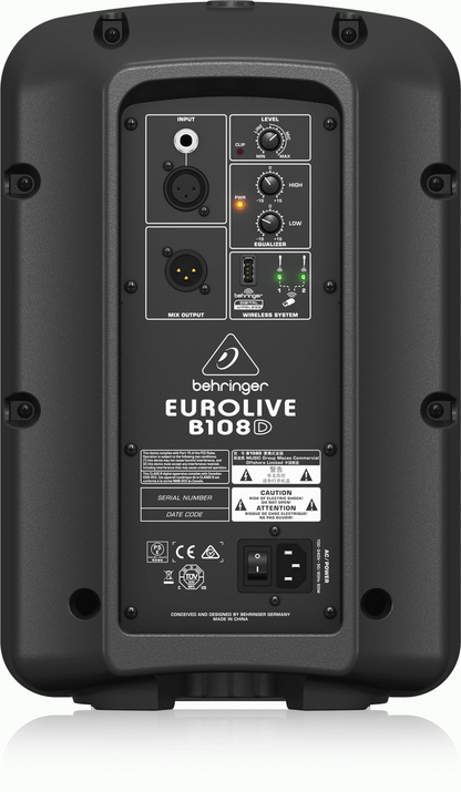 Behringer Eurolive B108D Speaker — view 3