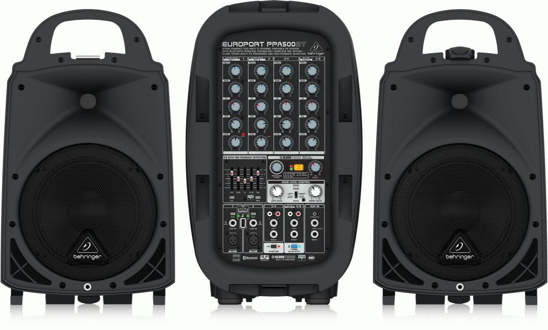 Behringer Europort Ppa500Bt Compact Pa