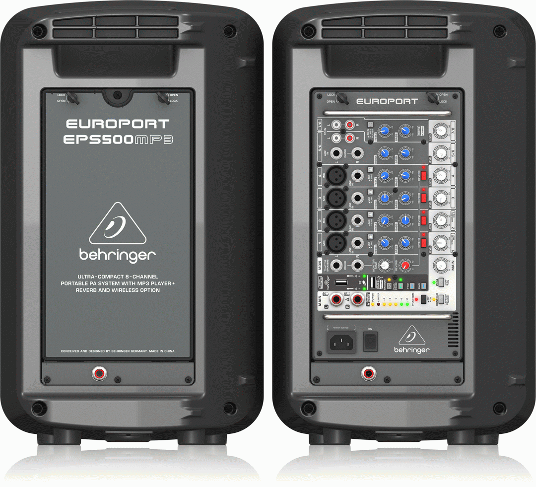 Behringer Europort Eps500Mp3 Compact Pa — view 3